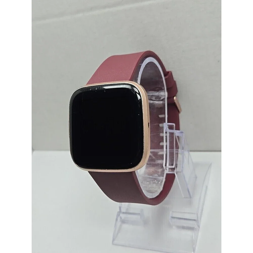 Fitbit Versa 2 Smartwatch Rose Gold 40mm Alexa WR50M Always On Display W/Charger